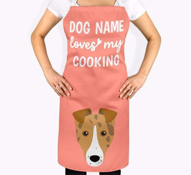 Loves My Cooking: Personalised {breedFullName} Apron